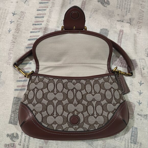 Coach Leather Patchwork Shoulder Bag - Picture 5 of 7